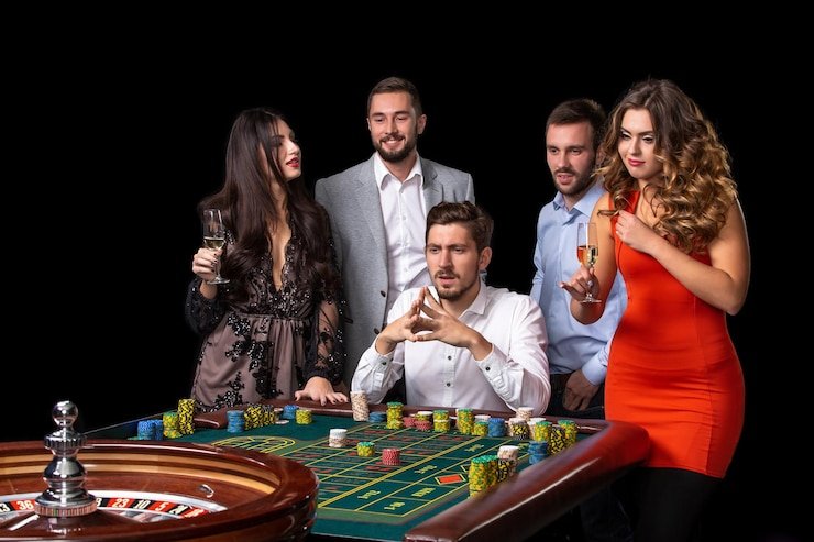 European Roulette table and wheel on netralbet slot showing betting grid, live croupier, and multiple camera angles